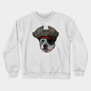 Australian Cattle Dog Pirate Crewneck Sweatshirt